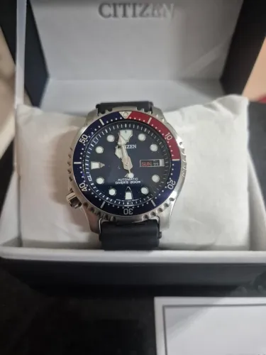 Relógio Citizen NY0086-16L Promaster Pepsi Automático