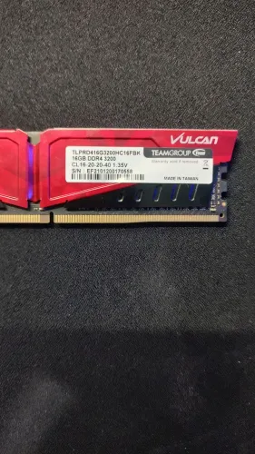 Memória ram ddr4 16gb(1x16) 3200mhz