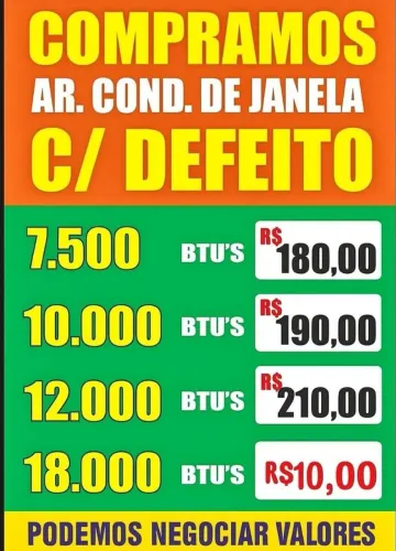 Ar condicionado velho