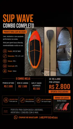 Prancha Sup wave