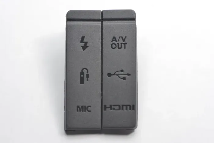 Porta Lateral De Borracha Para Canon 5d Mark 2 Hdmi Av 5d2