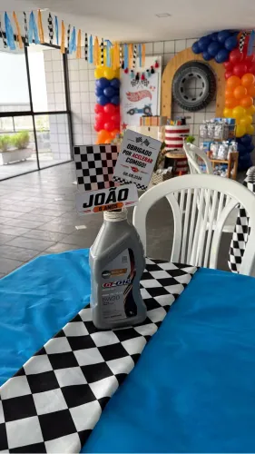 CENTRO MESA ANIVERSÁRIO CARROS OU HOT WHEELS 