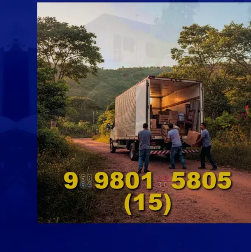 Carreto para JARDIM SANTOS! Transporte seguro e rápido! Solicite já!