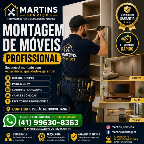 Montagem de móveis / Faz tudo
