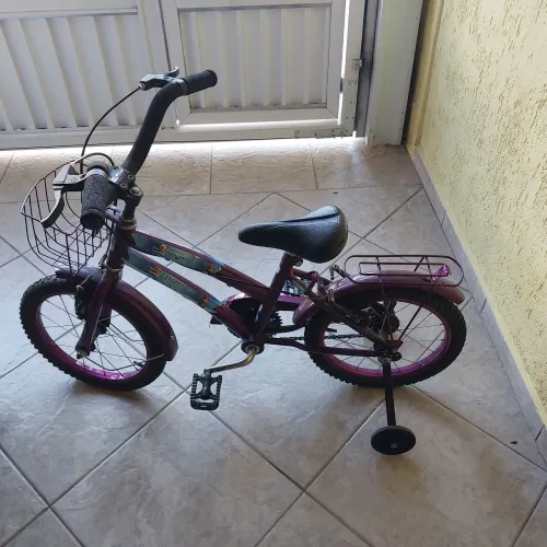Bicicleta infantil frozen