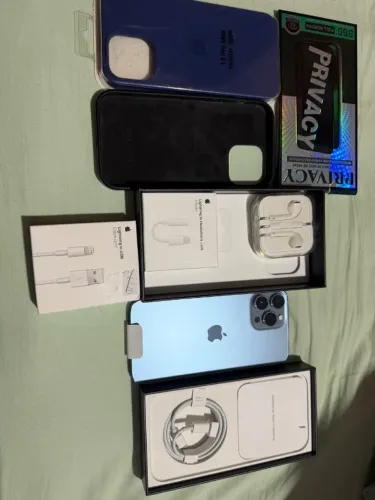 Iphone 13 pro max 1 tb, bateria 100% trocada na apple