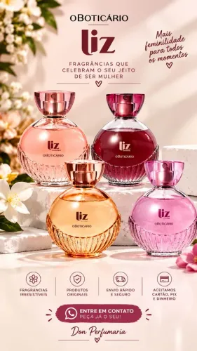 Liz (Oboticário) 100ml - Qualquer fragrância