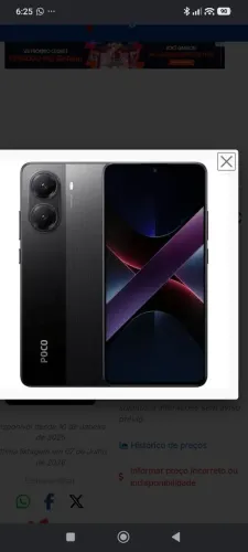 Xiaomi Poco X7 Pro 5G Dual 512 GB - Preto