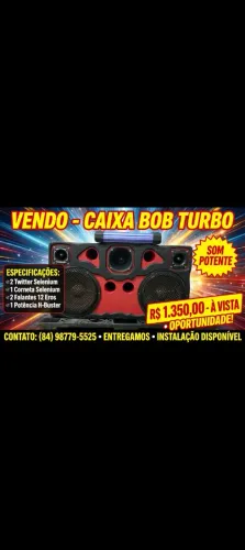 Caixa de som pra vender rápido 
