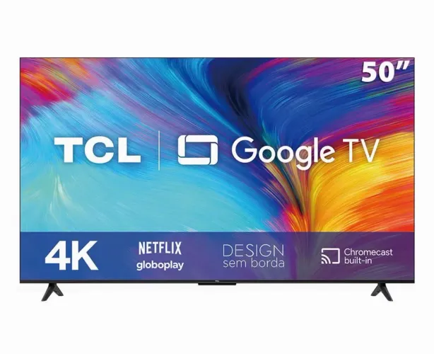 TV TCL 50? 4K UHD Smart TV Google TV - Modelo 50P635