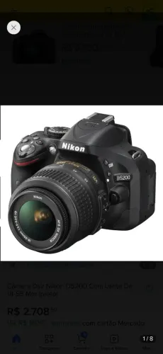 Nikon D5200 Zerada
