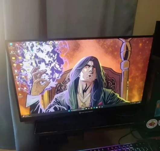 Monitor Gamer SafeGamer 27pol Fullhd IPS 180hz novo lacrado
