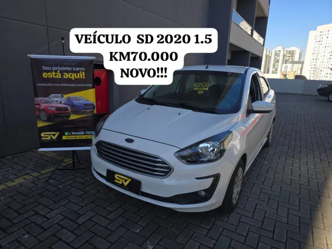 Ford KA 1.5 Sedan SE Plus 12V Flex 4P Mec. 2020