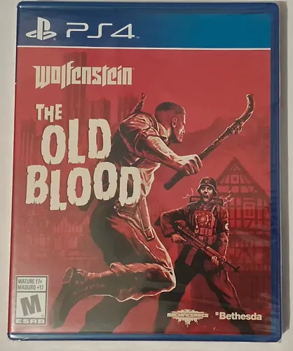 Jogo Wolfenstein The Old Blood Americano Original Lacrado PS4 Playstation 4