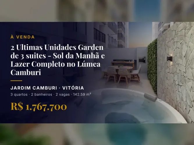 Exclusivo: Apartamento Garden em Jardim Camburi, Ideal para Sua Família!