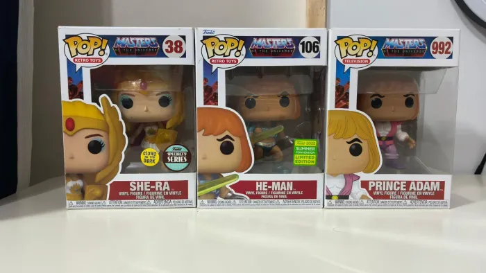 Funko Pop - Masters of the universe: He-man, She-ra, Prince Adam