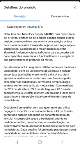 Bauleto givi 47