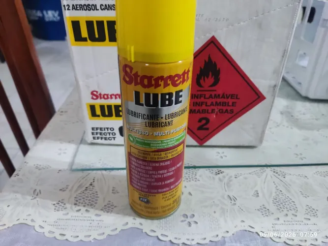 Desengripante e Lubrificante Spray Multiuso - Lube Starrett