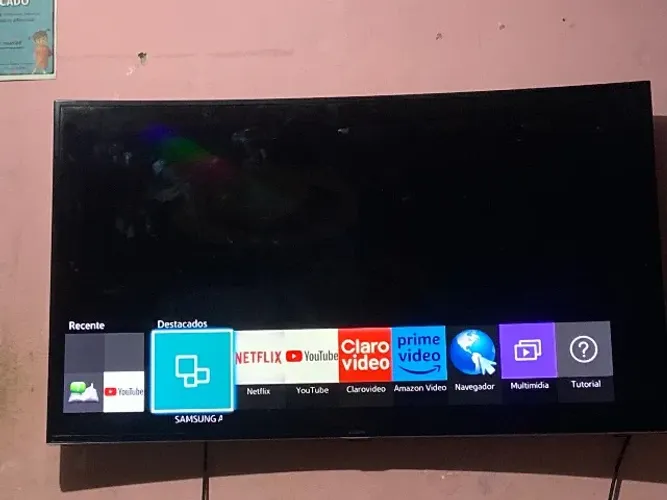 Tv Samsung curva