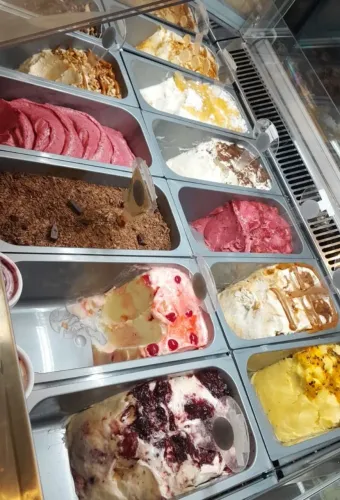 EXPOSITORA  de gelato GELOPAR COM NOTA FISCAL 