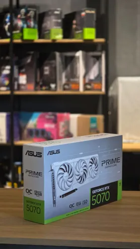 Placa de Vídeo ASUS PRIME GeForce RTX 5070 OC 12GB GDDR7