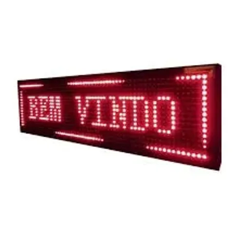 painel led 70x20cm