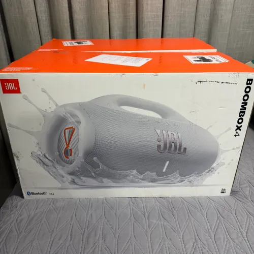 JBL Boombox 4 Branca ? LACRADA ? Nacional ? Nota Fiscal ? Garantia