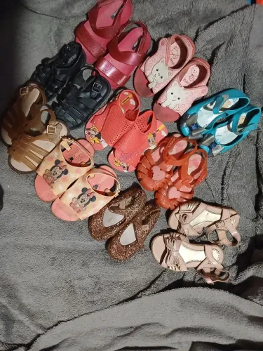 Kit calçados menina