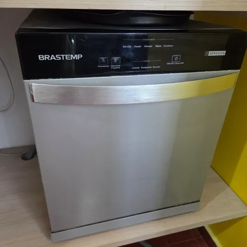 Lava Louças 8 Serviços Brastemp Cinza - BLF08BS