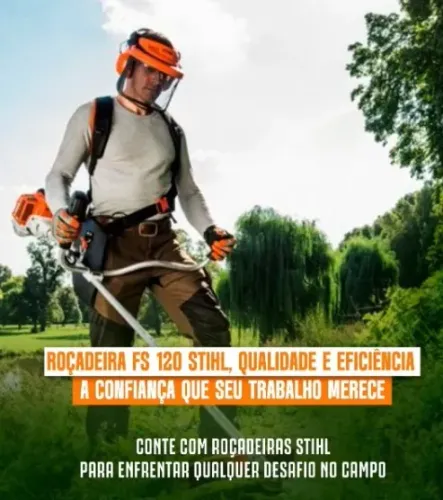 Vendo Roçadeira STIHL FS 120 - Excelente Estado