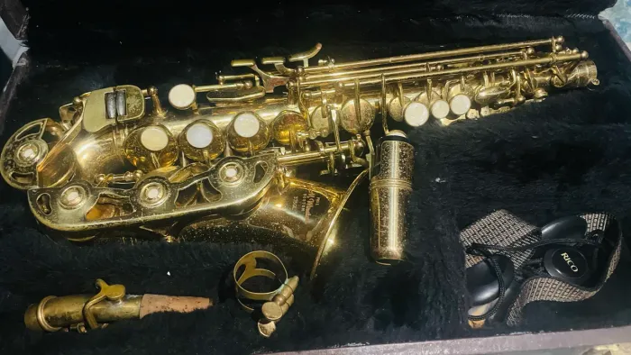 Sax soprano curvo americano