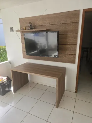 PAINEL TV + TV 40 + SUPORTE + MESA EM ATÉ 12 X COM JUROS DA MAQUINA