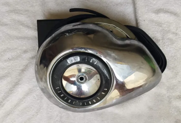 Filtro de ar completo original com elemento novo FAT BOB 