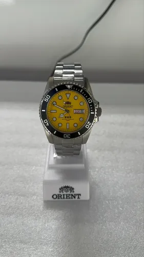 RELÓGIO ORIENT AUTOMATIC AMARELO