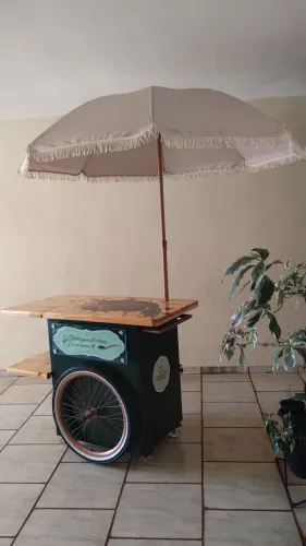 Carrinho gourmet para festas