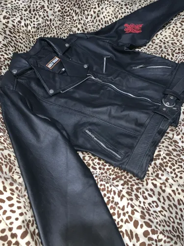 Jaqueta Harley-Davidson Original Couro Legítimo Femina XXL