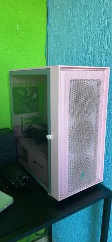 Gabinete gamer com Fan de led