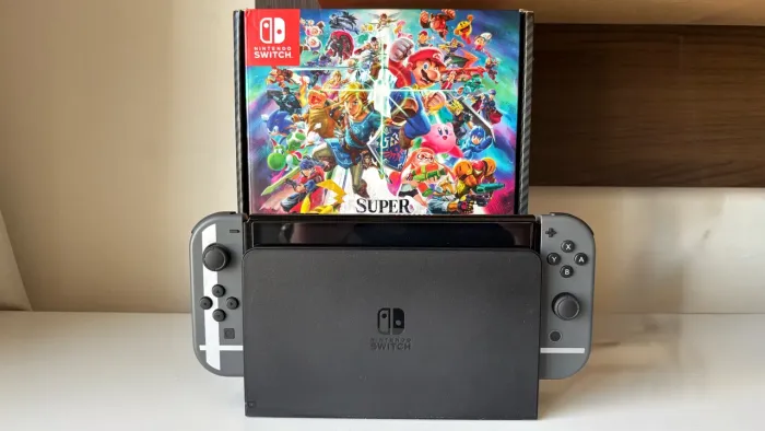 Nintendo switch oled super smash bros