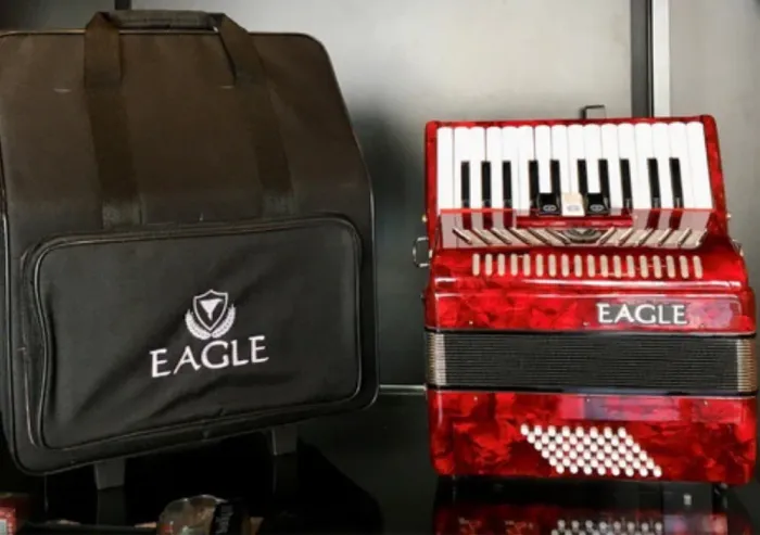 Sanfona Eagle 48 BAIXOS NOVA