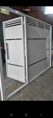 Portões!! Fabricamos portões alumínio e ferro galvanizado