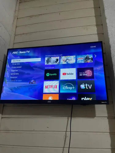 Tv smart 32? nova com controle