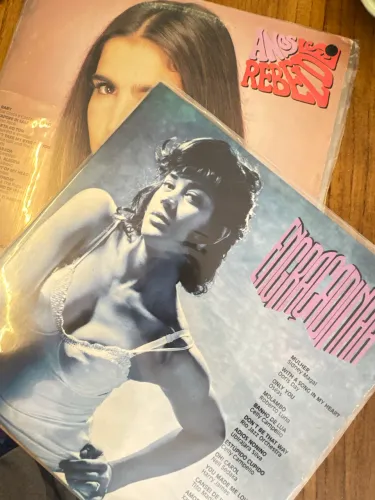 vinil novelas Engraçadinha e Anos Rebeldes