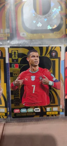 CARD Adrenalyn Cristino Ronaldo Ouro
