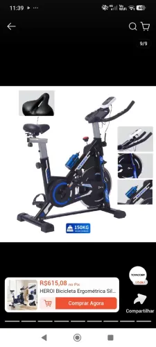 Vendo bike endometrica profissional nova