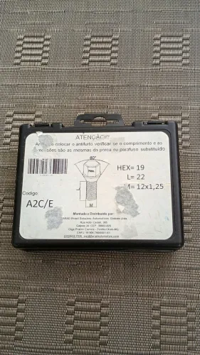 Parafuso antifurto para rodas automotivas