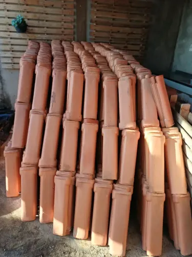 Telhas plan vermelhas novas!