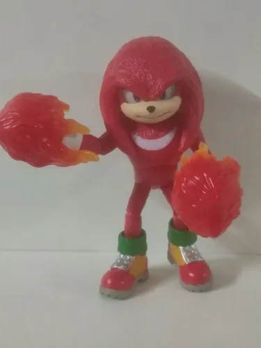 Knuckles com Punhos de fogo Jakks