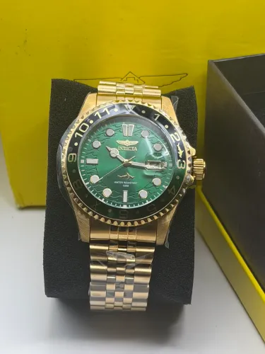 Relógio Invicta Pro Driver - Dourado e Verde - Original 