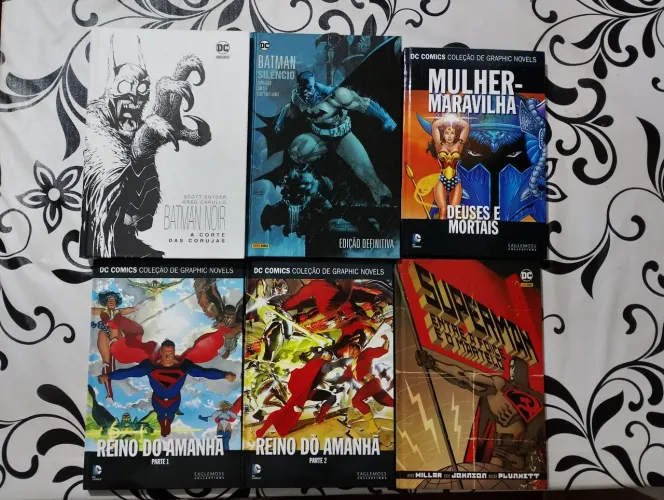 Coleção de quadrinhos/encadernados DC e Marvel