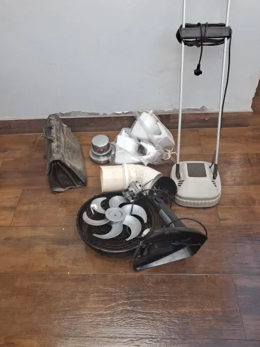 Aparelhos usados com reparos a serem feitos